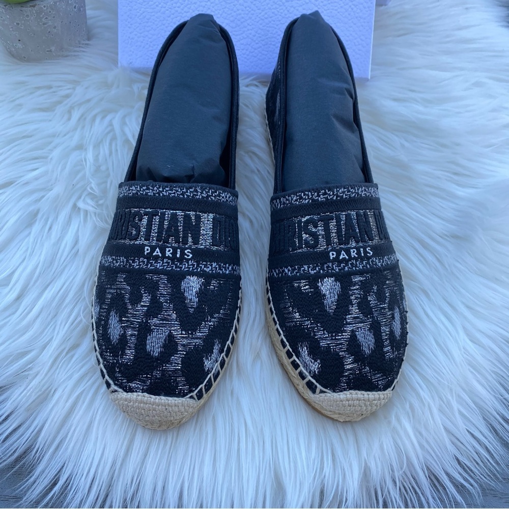 Christian Dior Pattern Espadrilles - Picture 2 of 7